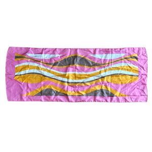 Black Mesh Long Scarf Headscarf Wrap